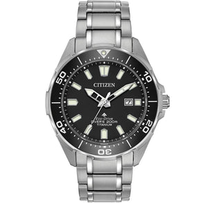 Citizen, Watch, Gents, Pro Master, Super Titanium, BN0200-56E, Eco Drive, Black Dial