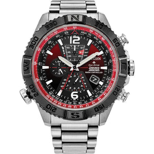 Citizen, Watch, Gents, Red Arrows Navihawk A.T, AT8226-59X , RAF Logo, Red Gradient Dial, Eco-Drive