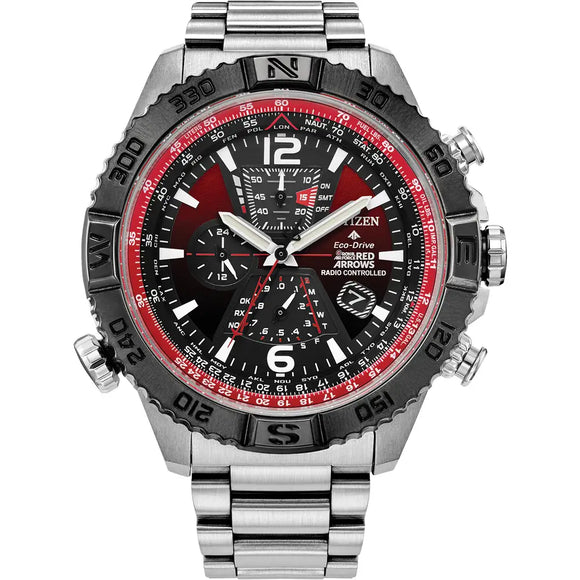 Citizen, Watch, Gents, Red Arrows Navihawk A.T, AT8226-59X , RAF Logo, Red Gradient Dial, Eco-Drive