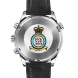 Citizen, Watch, Gents, Red Arrows Chronograph, CA0080-03E, RAF Logo, Black Dial, Leather Strap, Eco-Drive