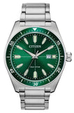 Citizen, Watch, Gents, Vintage Sport, AW1598-70X, Eco Drive, Green Dial