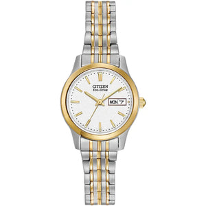 Citizen, Watch, Ladies, Bracelet Watch, EW3154-90A, Eco-Drive, Two-Tone Stainless Steel