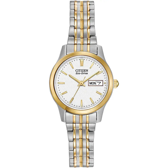 Citizen, Watch, Ladies, Bracelet Watch, EW3154-90A, Eco-Drive, Two-Tone Stainless Steel