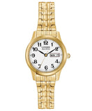 Citizen, Watch, Ladies, Dress Classic, EW3152-95A, Eco-Drive, White Dial, Expandable Strap