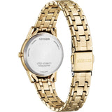 Citizen, Watch, Ladies, Silhouette Crystal, FE1243-83A, Eco-Drive,  Gold-tone