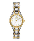 Citizen, Watch, Ladies, Silhouette Classic Crystal, EW1264-50A, Eco-Drive, Two Tone