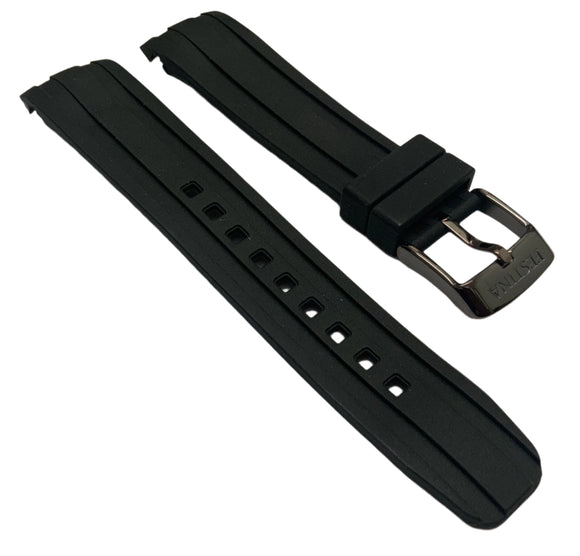 Festina, Replacement Strap, BC09483, Watch band, F16840, Black rubber / silicone, 22 mm - Timeless Chronograph