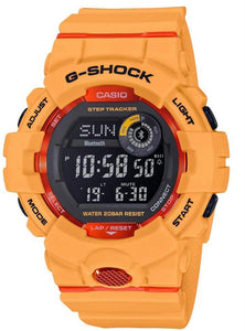 G-Shock, Watch, Bluetooth, GBD-800-4ER, Step Tracker, Fitness,  Backlight, Digital, Orange