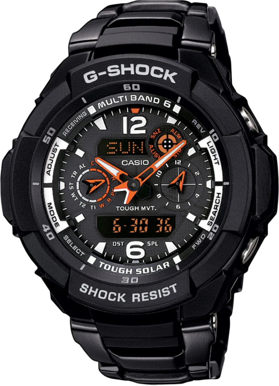52 ファッション G-SHOCK 5173 ブラック腕時計(電波ソーラー)