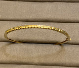 Gold, Bangle, Alexandrite, 9ct, (375), Yellow Gold, Antique, Vintage, 60.69mm x 58.47mm