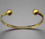 Gold, Bangle,Torque, Solid, , 9ct, (375), Yellow Gold, Antique, Vintage, 69.92mm x 59.64mm