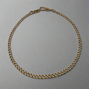 Gold, Graduated Chain, Rose,Red, Old, Gold, 9ct, (375), Antique, Vintage, 13.5 inches