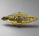 Gold, Tie pin, 9ct, (375), Yellow Gold, Antique, Vintage, 45.72mm x 17.35mm, Hand Crafted 