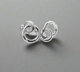 Hot Diamonds, Earrings, Stud, Eternal Collection , Plain Sterling Silver, DE308