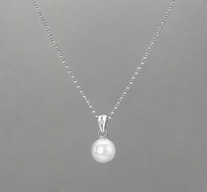 Hot Diamonds, Necklace, Amulets,  Pearl, Collection, Sterling Silver, DP895
