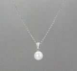 Hot Diamonds, Necklace, Amulets,  Pearl, Collection, Sterling Silver, DP895