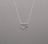Hot Diamonds, Necklace, Heart, Togetherness Collection, Sterling Silver, DP732