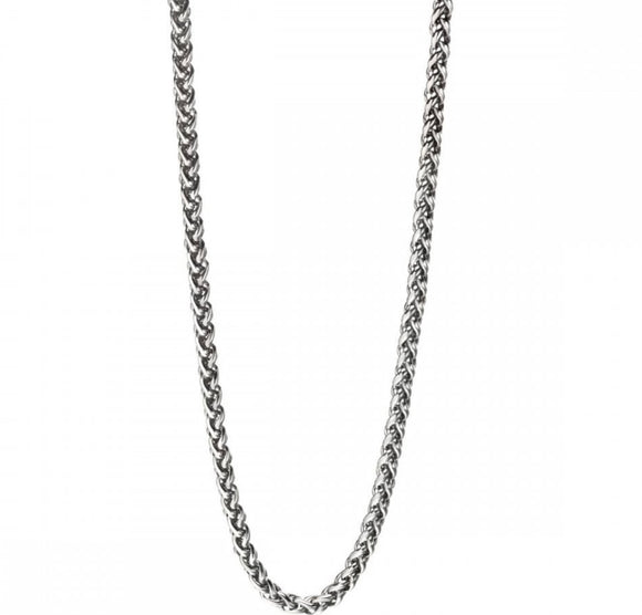 Fred Bennett, Gents Jewellery, Necklace, N4209, Stainless Steel Twisted Link.