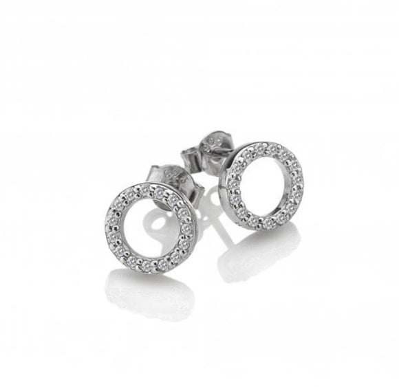 Hot Diamonds, Earrings, Striking Collection, Sterling Silver, Gemstone, DE534
