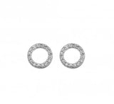 Hot Diamonds, Earrings, Striking Collection, Sterling Silver, Gemstone, DE534