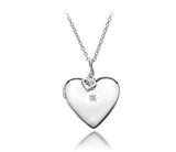 Hot Diamonds, Locket, Heart, Romantic Collection, Sterling Silver,Pendant, DP132