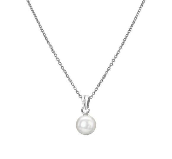 Hot Diamonds, Necklace, Amulets,  Pearl, Collection, Sterling Silver, DP895