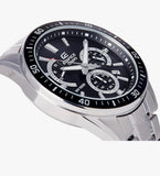 Edifice by Casio, Watch, Chronograph, EFR-552D-1AVUEF, 5490, Black Dial, Stainless Steel