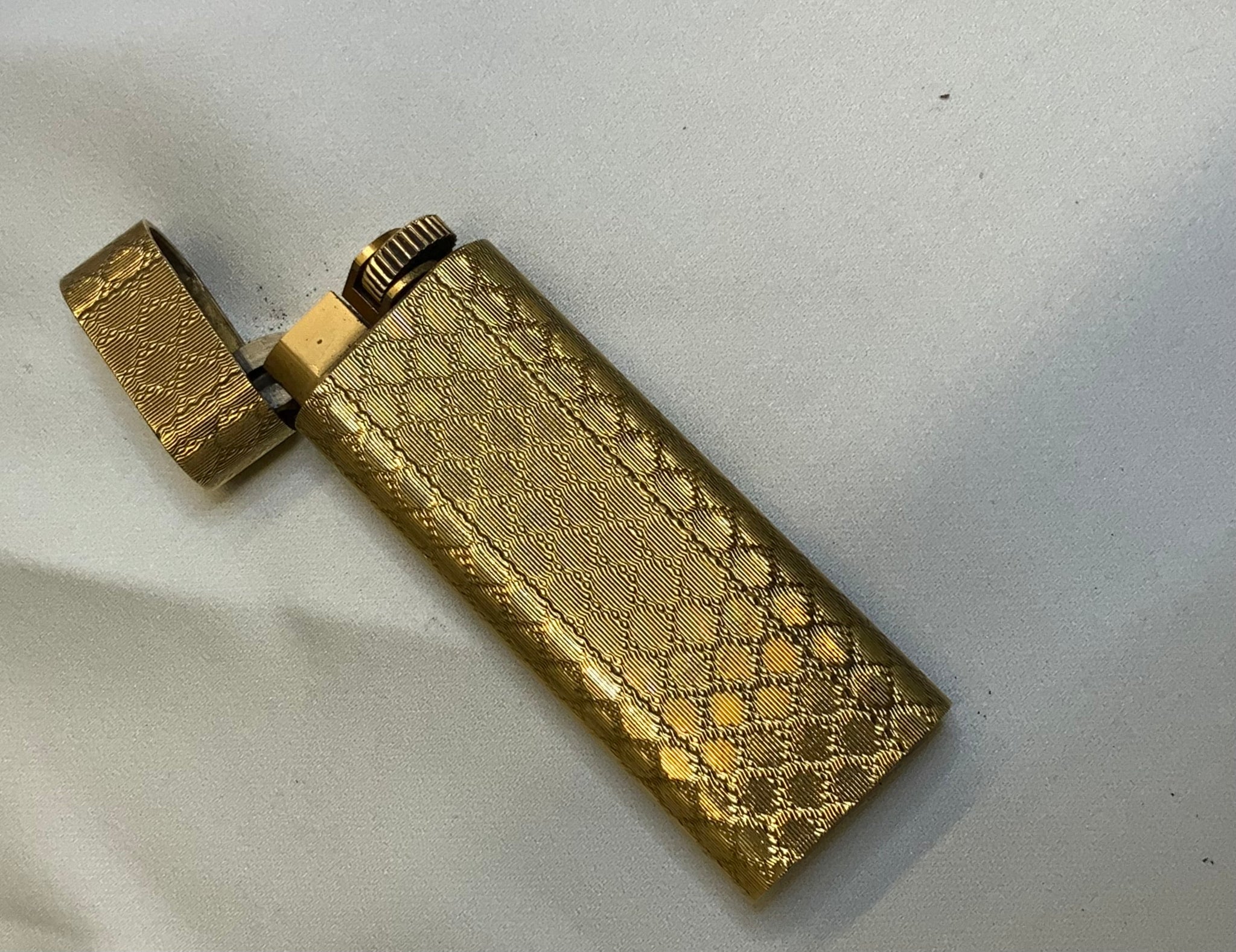 Cartier Lighter Gold Plated Paris C84432 DC Jewellers UK