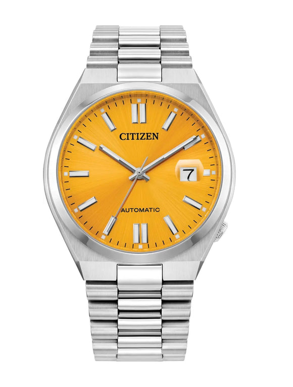 Citizen, Watch, Gents, Automatic, Tsuyosa, NJ0150-56Z, 8210, Sunray Yellow Dial.