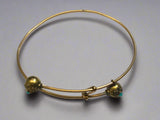 Gold, Bangle, Turquoise, Victorian, 9ct, (375), Red Gold, Antique, Vintage, 59.76mm x 54.85mm