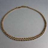 Gold, Graduated Chain, Rose,Red, Old, Gold, 9ct, (375), Antique, Vintage, 13.5 inches