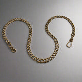 Gold, Graduated Chain, Rose,Red, Old, Gold, 9ct, (375), Antique, Vintage, 13.5 inches