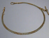 Gold, Pocket Watch, Albert,  Chain, Rare, Two Toned, White , Rose, 9ct, (375), Antique, Vintage, 13.9 inches, 353 mm