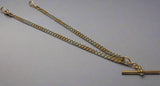 Gold, Pocket Watch, Albert,  Chain, Rare, Two Toned, White , Rose, 9ct, (375), Antique, Vintage, 13.9 inches, 353 mm