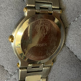 Gucci, Watch, 9000L, Vintage,Men’s, Woman’s, Two Toned, Gold & Silver, Metal Strap, Analog