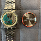 Guccii, Watch, 9000M, Vintage, Men’s, Woman’s, Two Toned, Gold & Silver, Metal Strap, Analog, DC Jewellers