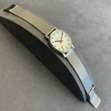 Mondaine, Watch 30300, Classic, Swiss Railways Quartz , White Dial, Mesh Strap,  DC Jewellery