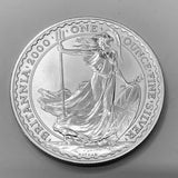 1oz, Silver, Coin, 0.9999, Britannia Coin, 2000, 2 Pounds, Bullion, DC Jewellers
