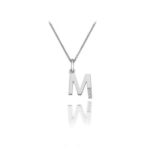 Letter "M", Hot Diamonds, Micro Pendant, DP413