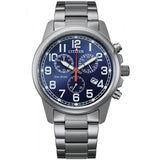 Citizen, Watch,  AT0200-56L, Eco-Drive, Military Blue Dial, Bracelet