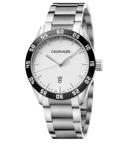 Calvin Klein, Watch, K9R31C41, Compete, 42mm, White Dial, Date, Swiss Made.