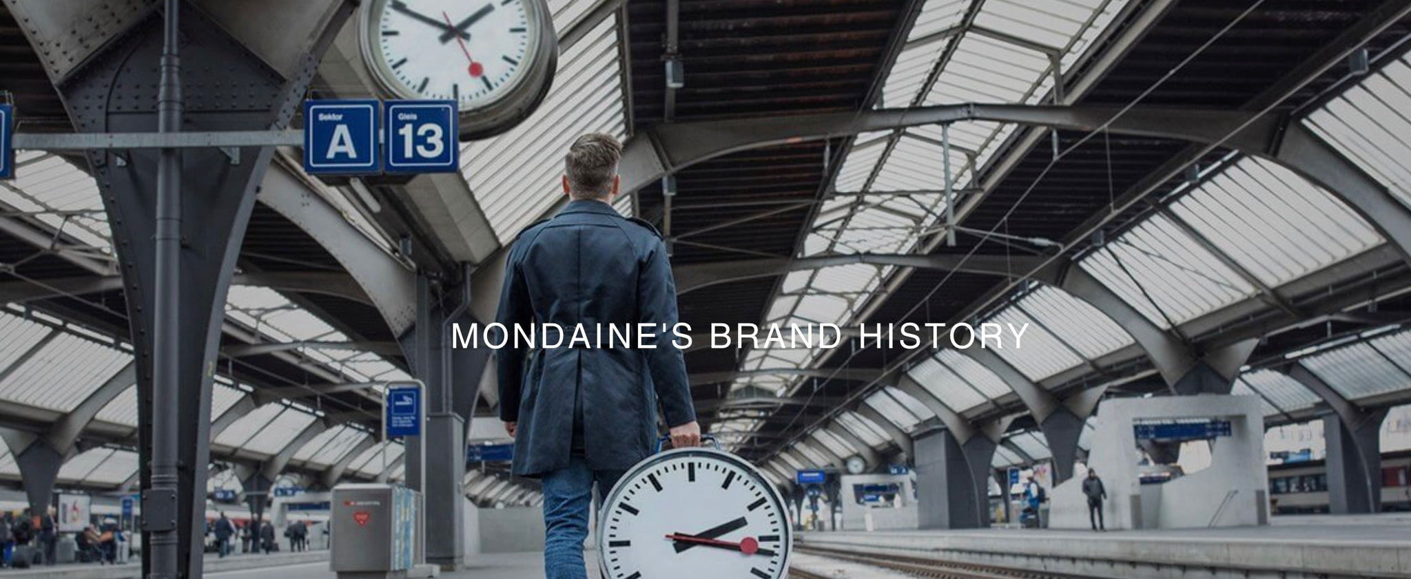 Mondaine, Wall Clock, A995.CLOCK.16SBB, 40 cm. – DC Jewellers UK