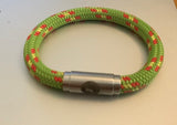 Boing, Bracelet, Chunky, Green with touch of Orange and Yellow Colour