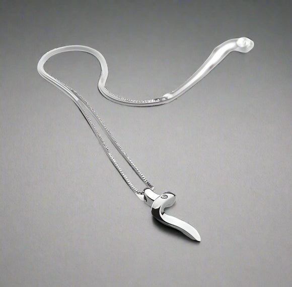 Hot Diamonds, Necklace, Spiral Go With The Flow, Pendant, DP197