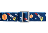 Timex, Watch, Kids, 29mm,  Space Ship and Star Pattern,  Elastic Fabric.