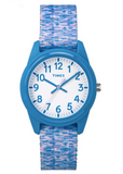 Timex, Watch, Youth And Teens, Blue And White.