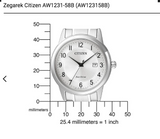 Citizen, Watch, AW1231-58B,  Eco-Drive,  Silver Tone, Bracelet.