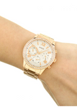 Guess, Watch, Ladies, Rose Gold Colour, Crystals, White Dial.